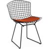 KNOLL sedia con cuscino BERTOIA - 420CBLK-A-K10218