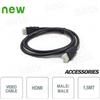 Setik 1.5MTHDMI - Cavo hdmi1.4 High Speed Oro 1,5 Metri Audio Video