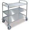 Ristosubito Carrello di servizio inox SR tre ripiani Modello 75000300