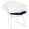 KNOLL poltrona con cuscino BERTOIA DIAMOND - 421LWK-A-K102114