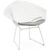 KNOLL poltrona con cuscino BERTOIA DIAMOND - 421LWK-A-K102120