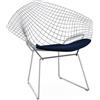 KNOLL poltrona con cuscino BERTOIA DIAMOND - 421LCK-A-K102114
