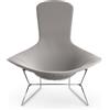 KNOLL poltrona relax completamente rivestita BERTOIA - 423LCU-A-K102120