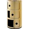 KARTELL comodino COMPONIBILI a tre elementi METALLIZZATI PRECIOUS COLLECTION - 5967-GG