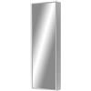 KRISTALIA contenitore pensile scarpiera FOOT BOX - 20BOX01-ALLUMINIO/SPECCHIO