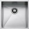 BARAZZA lavello vasca quadra raggio 0 1Q4040S sottotop - 1Q4040S