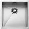 BARAZZA lavello vasca quadra raggio 0 filo da 40x40 1Q4040I - 1Q4040I