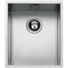 BARAZZA lavello vasca quadra raggio 0 sottotop da 34x40 1Q3440S - 1Q3440S