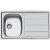 FOSTER lavello S1000 86.1V.3,5.STD 1 vasca + gocciolatoio - 1186162