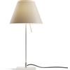 LUCEPLAN lampada da tavolo COSTANZINA D13pi con stelo alluminio e paralume MEZZO TONO NOCCIOLA - 1D13=NP00020+9D1331437739