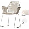 MOROSO TROPICALIA sedia inox con braccioli - TR0-468-A-WQ-X