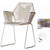 MOROSO TROPICALIA sedia inox con braccioli - TR0-468-A-M-X