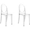 KARTELL set da 2 sedie VICTORIA GHOST - 2x4857-B4