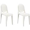 KARTELL set da 2 sedie VICTORIA GHOST - 2x4857-E5