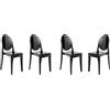 KARTELL set da 4 sedie VICTORIA GHOST - 4x4857-E6