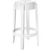 KARTELL sgabello CHARLES GHOST altezza 65 cm