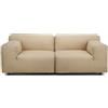 KARTELL divano a 2 posti PLASTICS DUO 176 cm - 7094+7096/72