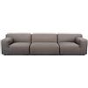 KARTELL divano a 3 posti PLASTICS DUO 264 cm - 7092+7094+7096/75