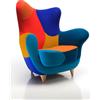 MOROSO poltrona ALESSANDRA LOS MUEBLES AMOROSOS - AE0001-A
