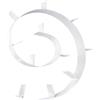 KARTELL libreria da parete modellabile BOOKWORM 5,20 m - 8005/03