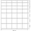 KRIPTONITE libreria da parete KROSSING BIANCO 166 x 179 cm - KROS2-166x179BI