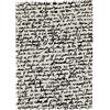 NANIMARQUINA tappeto Black on White MANUSCRIT - BLACKONWHITE-MANUSCRIT-200x300