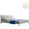 ZANOTTA letto matrimoniale TALAMO con piedini neri per materasso 160 x 200 cm - 1883/1-24802-166x216-PIEDI-NERI