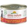 Almo Nature HFC Natural per cani (manzo e prosciutto) - 6 lattine da 95gr.