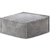 GAN di GANDIA BLASCO pouf quadrato SAIL - SAIL-POUF-SQUARE-BLACK