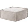 GAN di GANDIA BLASCO pouf quadrato SAIL - SAIL-POUF-SQUARE-TAUPE