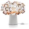 SLAMP lampada da tavolo CLIZIA TABLE ON/OFF - CLITS00ORG00000WHBEU