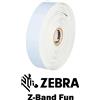 Zebra 10012712-3 - Braccialetti Zebra Blu Z-Band Fun Polipropilene
