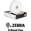 Zebra 10012713-3K - Braccialetti Zebra Blu Z-Band Fun Polipropilene