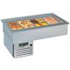 TecFrigo Drop in e mobile da incasso refrigerato Modello ARMONIA 3VT Gastrnorm 3 vasche Gn1/1