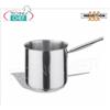 Casseruola bagnomaria inox, 1 manico, per Induzione,