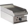 Ristosubito Fry Top a Gas da banco CI PIASTRA RIGATA Potenza kW 6 Modello RisFry010