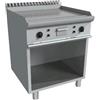Ristosubito Fry Top elettrico CI Modello RisFry025 2 Zone di Cottura PIASTRA LISCIA Potenza kW 10,8