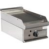 Ristosubito Fry Top Elettrico da banco CI Modello RisFry013 PIASTRA RIGATA Potenza kW 5,4