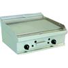 Ristosubito Fry Top Elettrico da banco CI Modello RisFry035 2 zone di cottura Piatra 1/2 Liscia Piastra 1/3 Rigata Potenza kW 10,8