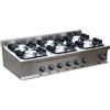 Ristosubito Cucina a gas a 6 fuochi Da banco CI Modello RisCu031 Potenza kW 36