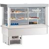 TecFrigo Drop in e mobile da incasso refrigerato chiuso con antine scorrevoli Modello STYLE VASCA VFS