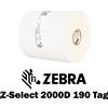 Zebra 800999-005* - Cartellini Zebra Z-Select 2000D 190 Tag Carta