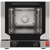 Tecnoeka Forno elettrico a convezione per panetteria e pasticceria Modello EKF423N Capacità 4 teglie cm 42,9x 34,5 Potenza Kw 2,8 Apertura a ribalta Temp.°C. 100 / 260 Dim. cm L.59 P.70.9 H.58.9