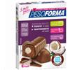 Pesoforma Linea Alimentazione Dietetica 12 Barrette Cioccolato Cuore Cocco