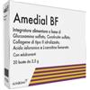 AMEDIAL BF Integratore Alimentare Glucosamina Condroitin Solfato 20 Buste