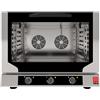 Tecnoeka Forno elettrico ventilato a convezione con vapore per panetteria e pasticceria Modello EKF464NUD Capacità n.4 teglie cm 60x 40 Potenza Kw 6,4 Apertura a ribalta Temp.°C. 100 / 260 Dim. cm L.78.4 P.75.4 H.63.4