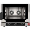 Tecnoeka Forno elettrico ventilato a convezione con vapore Modello EKF464NALUD Capacità n.4 teglie cm 60x 40 Potenza Kw 6,4 Apertura laterale Temp.°C. 100 / 260 Dim. cm L.78.4 P.75.4 H.63.4