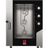 Tecnoeka Forno elettrico combinato convezione vapore Modello MKF1064S Capacità n.11 teglie/griglie GN 1/1 cm 53 x 32,5 Potenza Kw 15.4 Temp.°C. 100 / 270 Dim. cm L.85 P.104.1 H.113