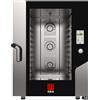 Tecnoeka Forno elettrico a convezione con comandi TOUCH CONTROL con vapore diretto Modello MKF1064TS Capacità n.10 teglie cm 60x40 Potenza Kw 17 Temp.°C. 30 / 270 Dim. cm L.85 P.103.5 H.113
