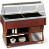 TecFrigo Isola Buffett espositore caldo con piastre in vetroceramica Modello MULTISERVICE 4 HOT Potenza W 3200